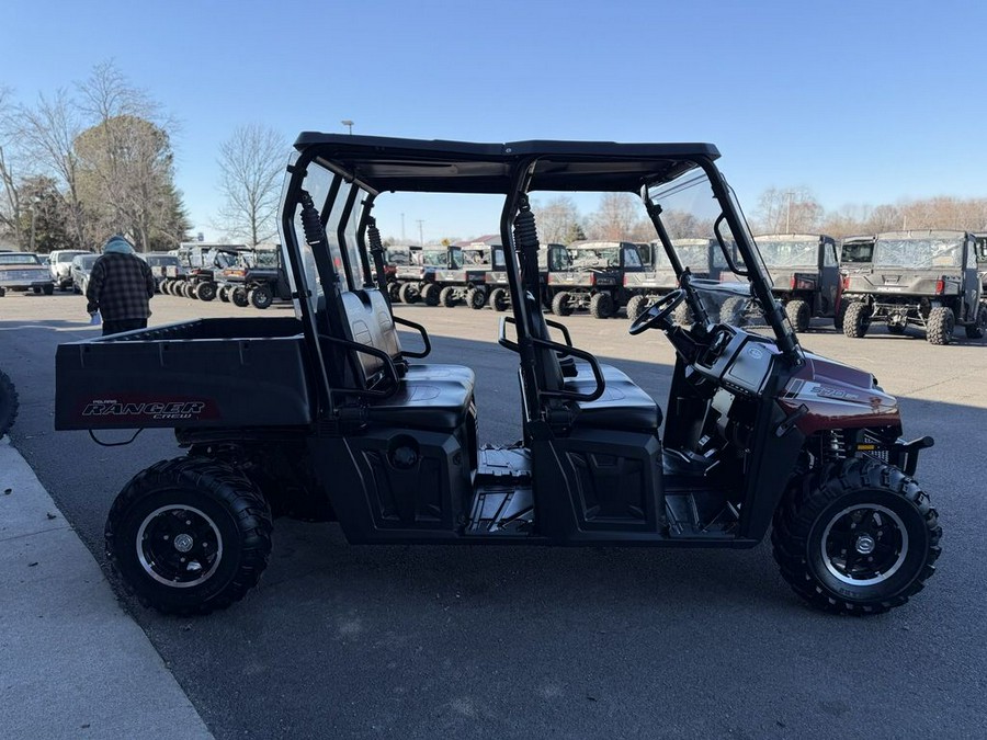 2014 Polaris® Ranger Crew® 570 EPS Burgundy Metallic LE
