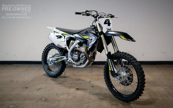 2025 Triumph TF 450-RC Edition Jet Black/Pure White