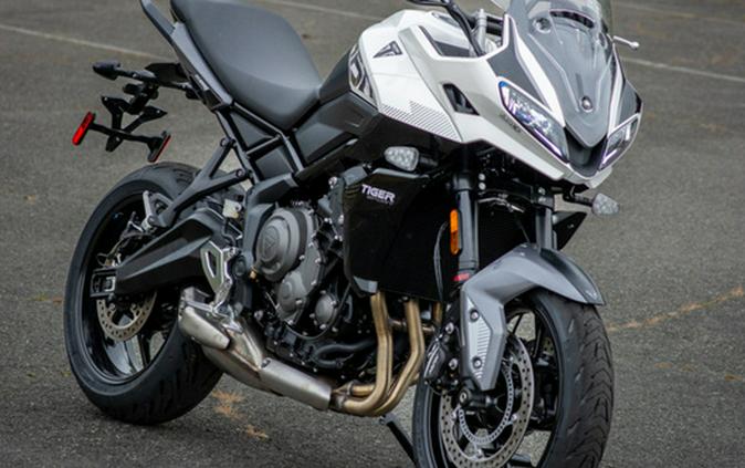 2025 Triumph Tiger Sport 660 Crystal White