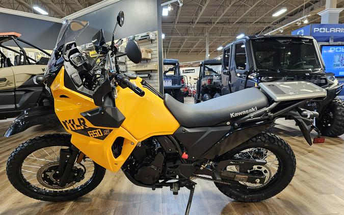 2026 Kawasaki KLR 650 S ABS Pearl Solar Yellow - 110075