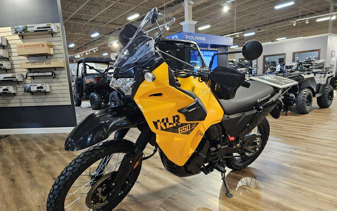 2026 Kawasaki KLR 650 S ABS Pearl Solar Yellow - 110075