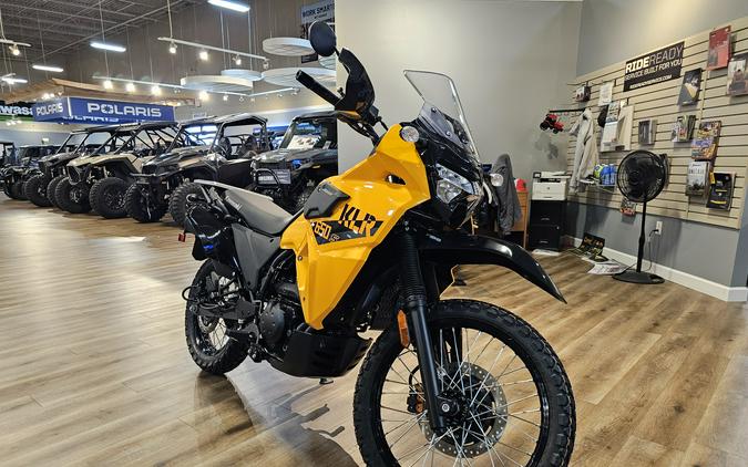 2026 Kawasaki KLR 650 S ABS Pearl Solar Yellow - 110075