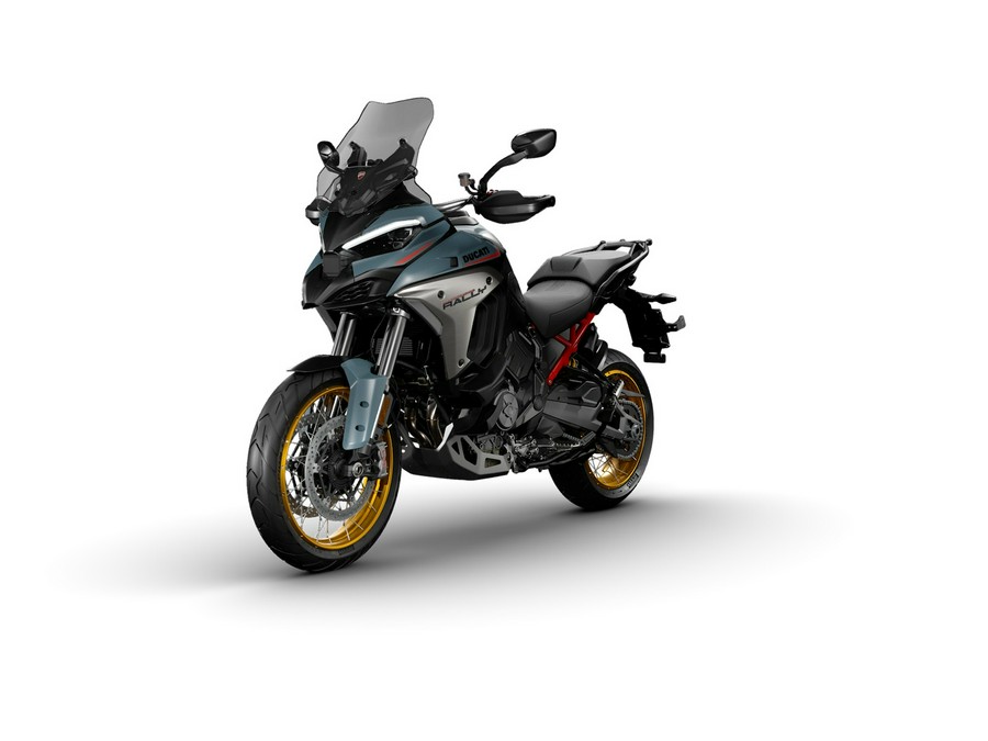 2026 Ducati Multistrada V4 Rally Jade Green/Brushed Aluminum - 7672