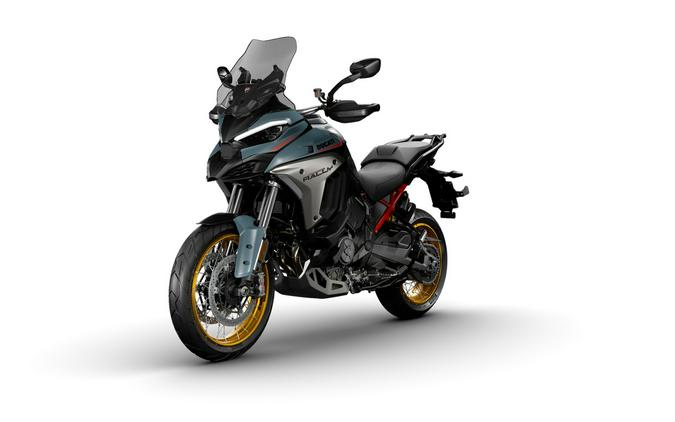 2026 Ducati Multistrada V4 Rally Jade Green/Brushed Aluminum - 7672