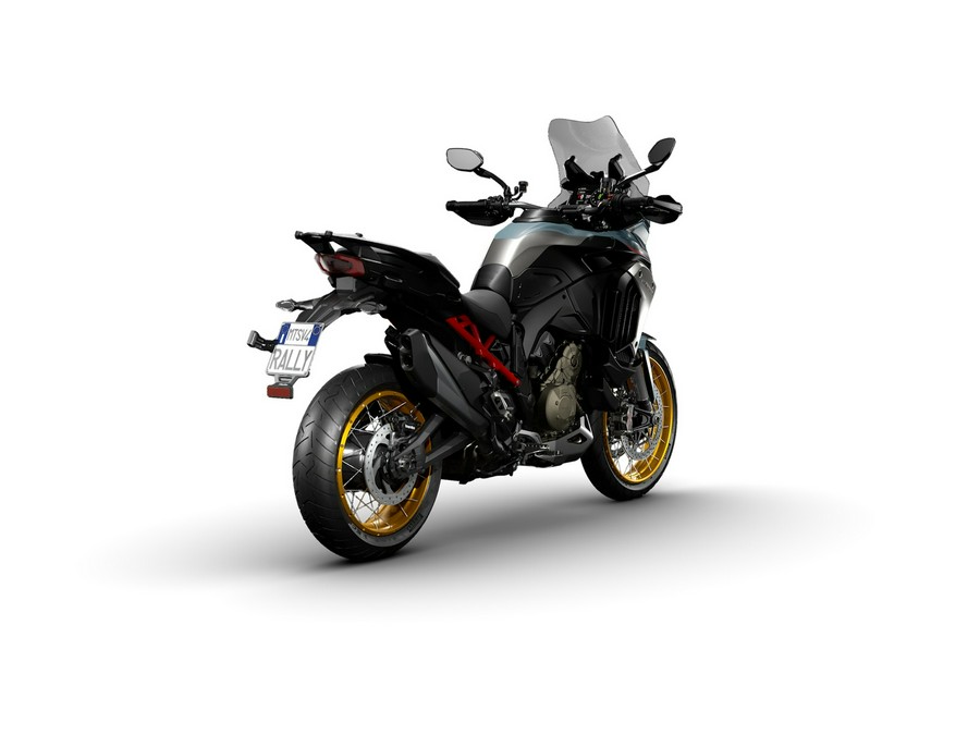 2026 Ducati Multistrada V4 Rally Jade Green/Brushed Aluminum - 7672