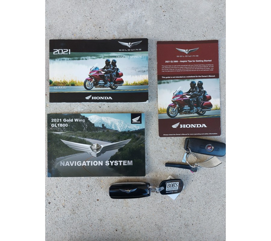 2021 HONDA GOLD WING DCT