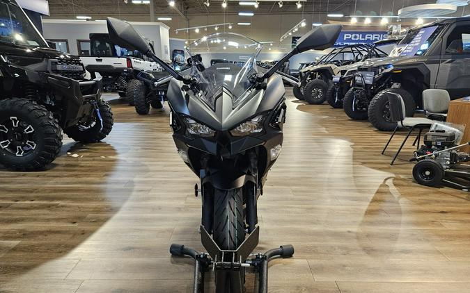 2026 Kawasaki NINJA 500 ABS Metallic Flat Spark Black/Metallic Spark Black - 110074