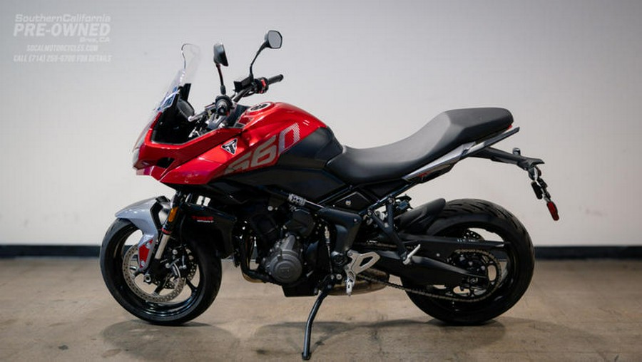 2025 Triumph Tiger Sport 660 Carnival Red