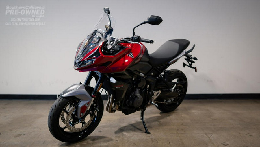 2025 Triumph Tiger Sport 660 Carnival Red