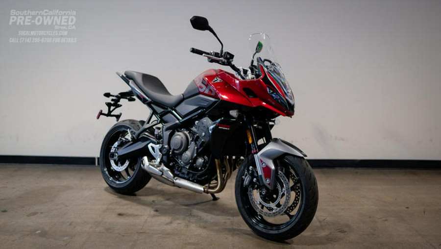 2025 Triumph Tiger Sport 660 Carnival Red