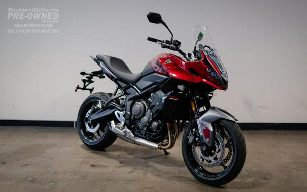 2025 Triumph Tiger Sport 660 Carnival Red