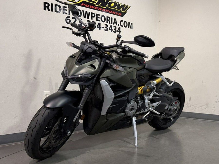 2023 Ducati Streetfighter V2 Storm Green V2
