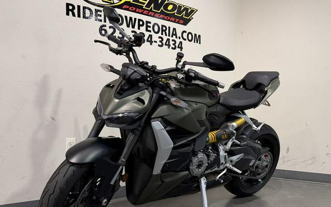 2023 Ducati Streetfighter V2 Storm Green V2