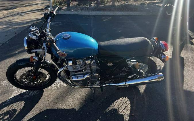 2023 Royal Enfield INT650 Ventura Blue