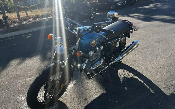 2023 Royal Enfield INT650 Ventura Blue