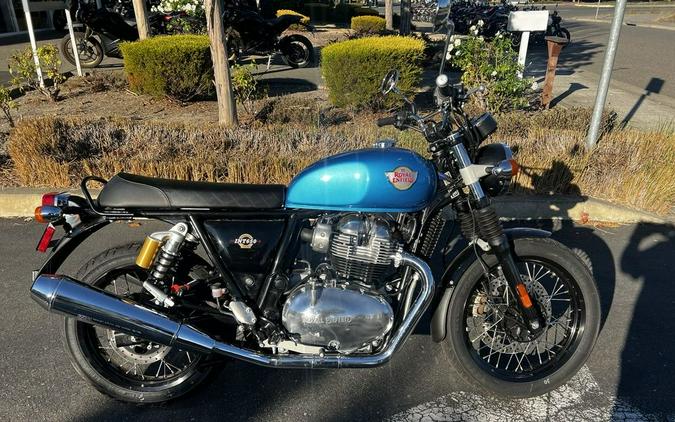 2023 Royal Enfield INT650 Ventura Blue