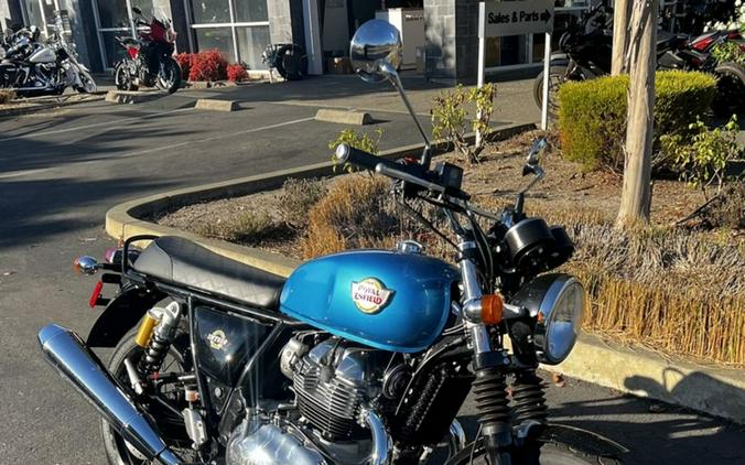 2023 Royal Enfield INT650 Ventura Blue