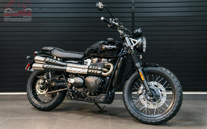 2024 Triumph Scrambler 900 Cosmic Yellow/Graphite