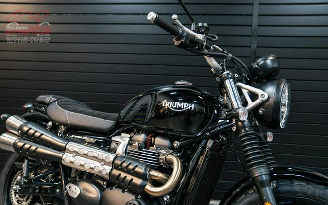 2024 Triumph Scrambler 900 Cosmic Yellow/Graphite