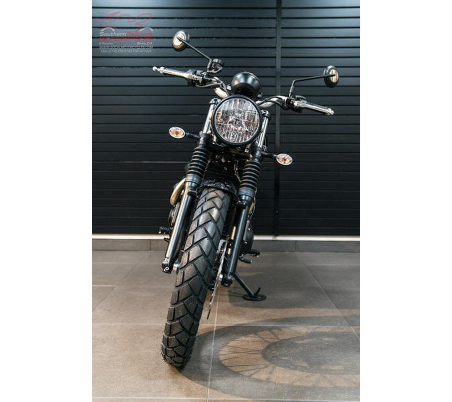 2024 Triumph Scrambler 900 Cosmic Yellow/Graphite