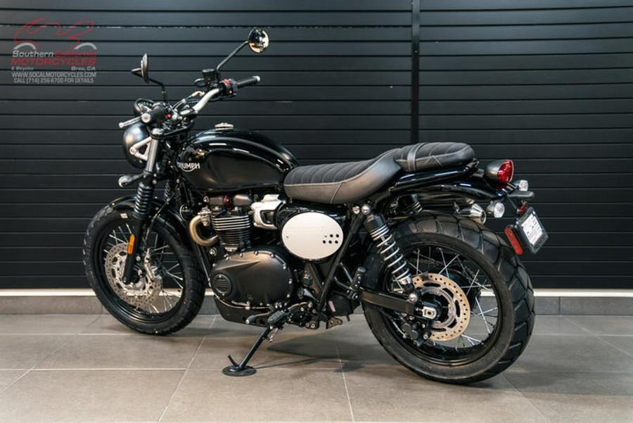 2024 Triumph Scrambler 900 Cosmic Yellow/Graphite