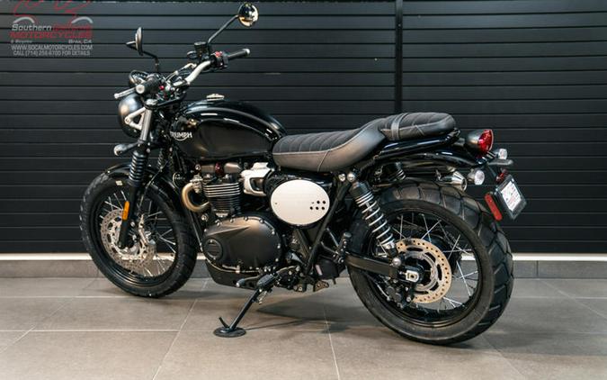 2024 Triumph Scrambler 900 Cosmic Yellow/Graphite