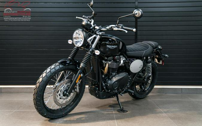 2024 Triumph Scrambler 900 Cosmic Yellow/Graphite