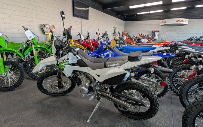2026 Kawasaki KLX 300 Bright White