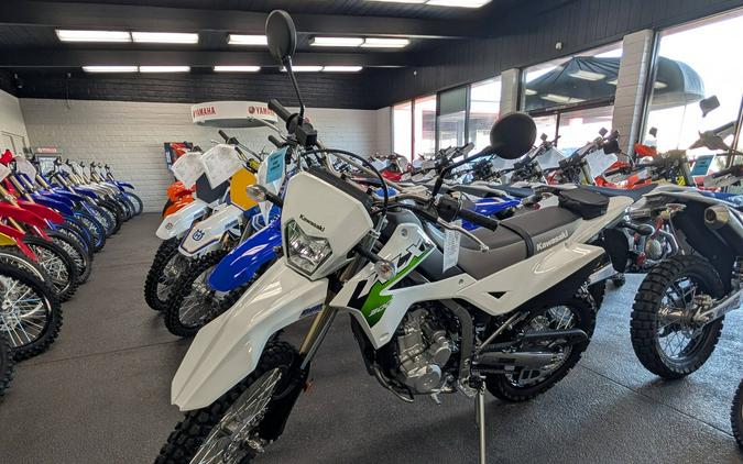 2026 Kawasaki KLX 300 Bright White
