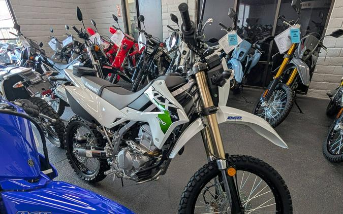 2026 Kawasaki KLX 300 Bright White