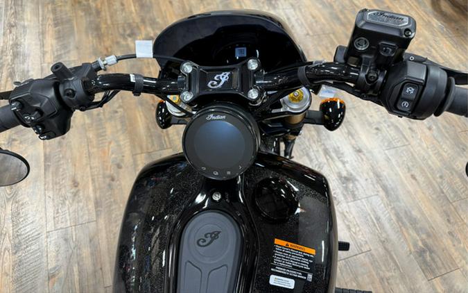 2026 Indian 101 Scout Black Crystal With Super Graphite