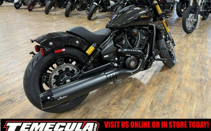 2026 Indian 101 Scout Black Crystal With Super Graphite