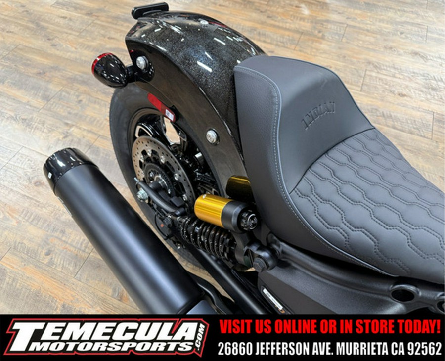 2026 Indian 101 Scout Black Crystal With Super Graphite