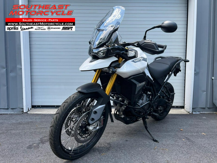 2023 Triumph Tiger 900 GT Low Pure White