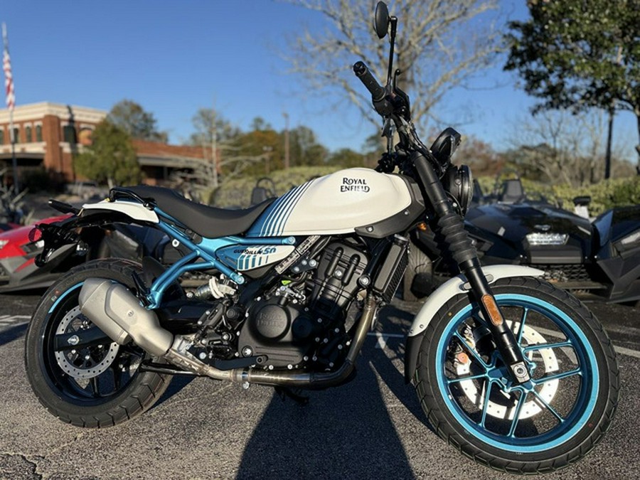 2026 Royal Enfield Guerrilla 450 Brava Blue