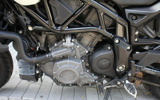 2022 Indian FTR S White Smoke
