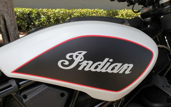 2022 Indian FTR S White Smoke
