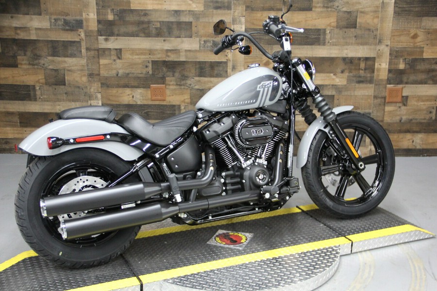 2024 Harley-Davidson Street Bob 114 Billiard Grey