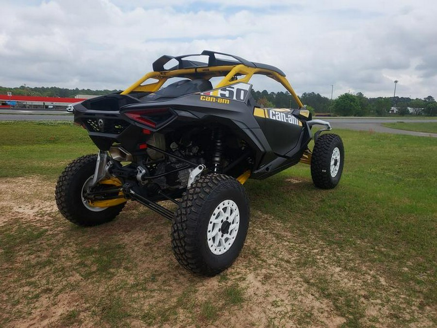 2024 Can-Am® Maverick R X RS with Smart-Shox Carbon Black & Neo Yellow