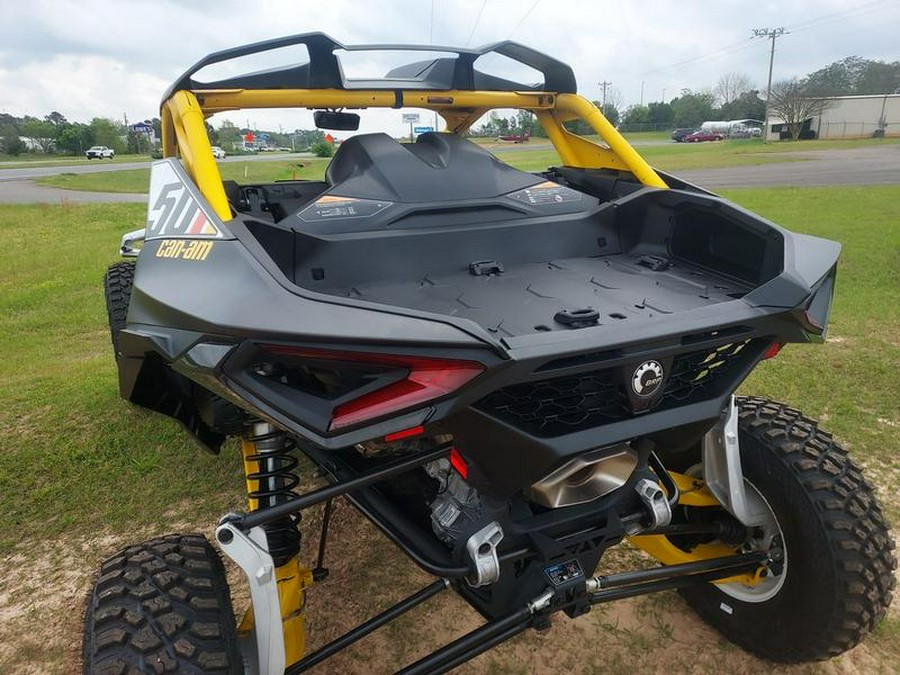 2024 Can-Am® Maverick R X RS with Smart-Shox Carbon Black & Neo Yellow