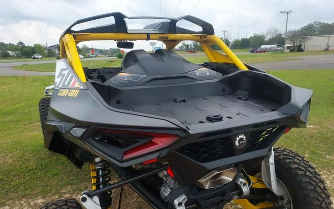 2024 Can-Am® Maverick R X RS with Smart-Shox Carbon Black & Neo Yellow