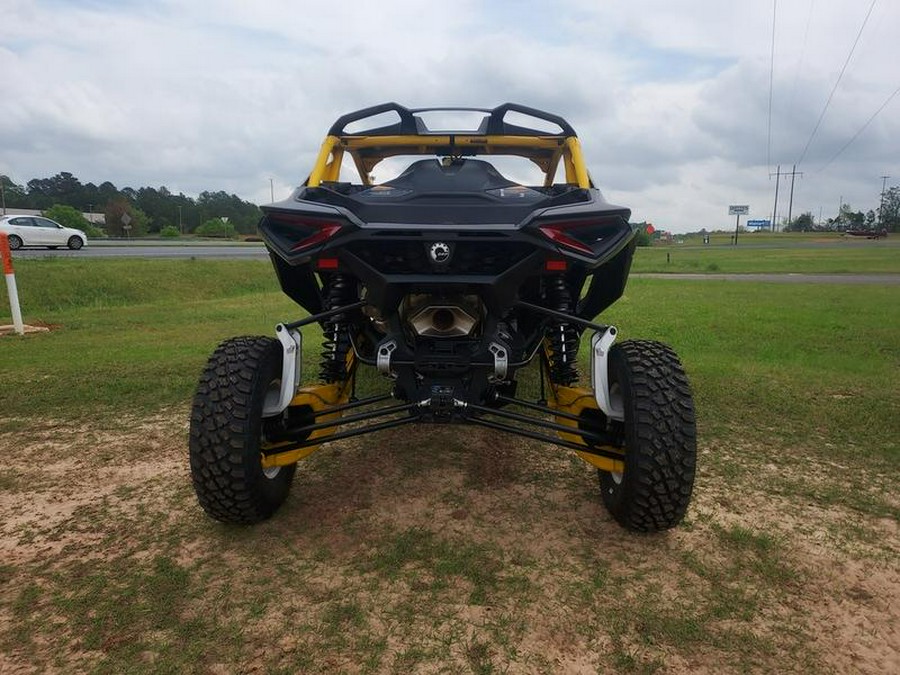 2024 Can-Am® Maverick R X RS with Smart-Shox Carbon Black & Neo Yellow