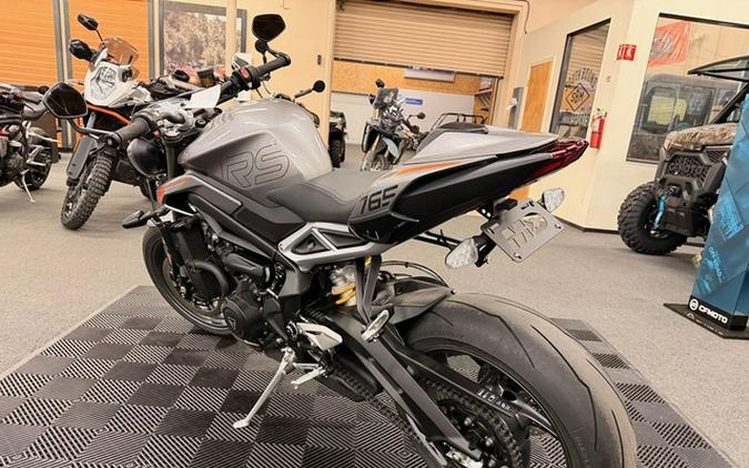 2025 Triumph Street Triple 765 RS Silver Ice