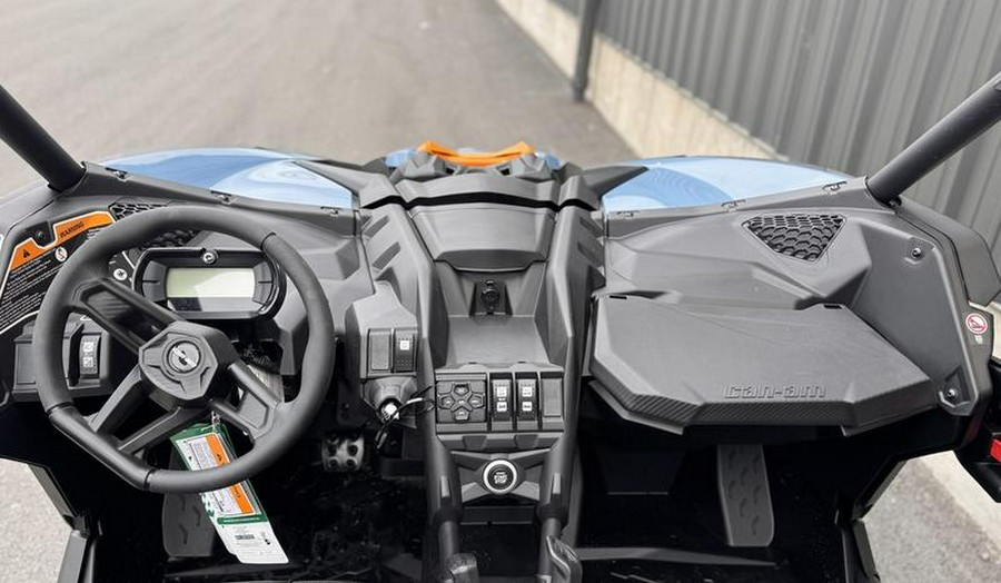 2026 Can-Am® Maverick X3 MAX DS Turbo Scandi Blue & Orange Crush