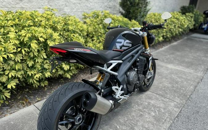 2022 Triumph Street Triple RS Matte Jet Black