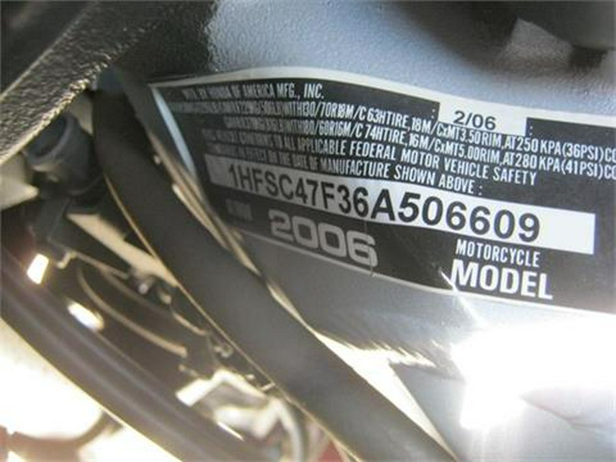 2006 Honda Gold Wing® Airbag