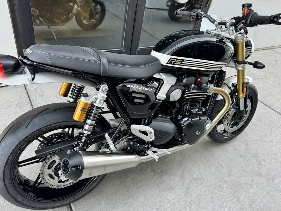 2025 Triumph Speed Twin 1200 RS Sapphire Black