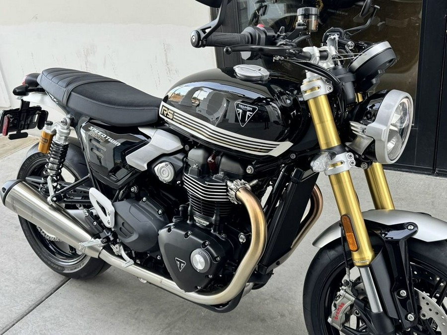 2025 Triumph Speed Twin 1200 RS Sapphire Black