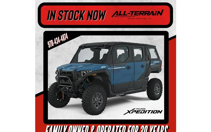 2024 Polaris Industries Xpedition ADV 5 Northstar Storm Blue