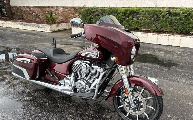 2024 Indian Motorcycle® Chieftain® Limited with Powerband Audio Package Maroon Metallic/Graphics